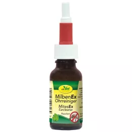 MILBENEX Limpiador de oídos veterinario, 20 ml