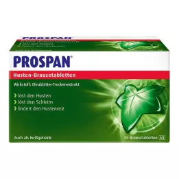 PROSPAN Tabletas efervescentes para la tos, 20 uds