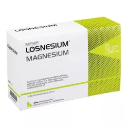 LÖSNESIUM Bolsita de gránulos efervescentes, 20 unidades