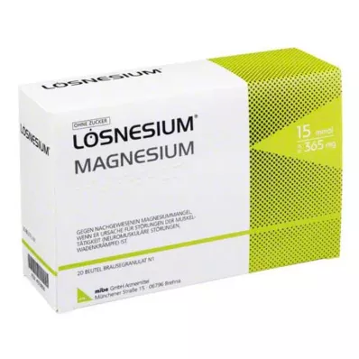 LÖSNESIUM Bolsita de gránulos efervescentes, 20 unidades LÖSNESIUM Bolsita de gránulos efervescentes, 20 unidades
