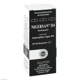 NIGERSAN D 4 Cápsulas, 20 Cápsulas