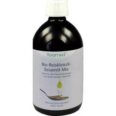 BIO REISKLEIEÖL-Mezcla de aceite de sésamo Floramed, 480 ml BIO REISKLEIEÖL-Mezcla de aceite de sésamo Floramed, 480 ml