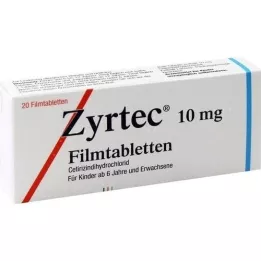 ZYRTEC Comprimidos recubiertos, 20 unidades