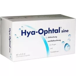 HYA-OPHTAL colirio de seno, 60X0,5 ml