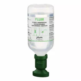 PLUM Solución oftálmica de NaCl con copa oftálmica, 500 ml