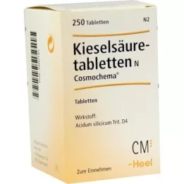 KIESELSÄURETABLETTEN N Cosmochema, 250 uds