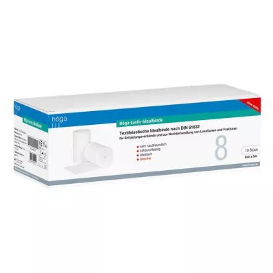 HÖGA-LASTIC Venda ideal 8 cmx5 m sin celofán, 10 uds