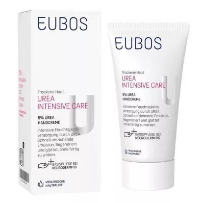 EUBOS TROCKENE Crema de manos Skin Urea 5%, 75 ml
