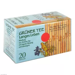 GRÜNER TEE+Jengibre+Ginseng bolsitas filtrantes, 20 uds