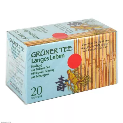 GRÜNER TEE+Jengibre+Ginseng bolsitas filtrantes, 20 uds GRÜNER TEE+Jengibre+Ginseng bolsitas filtrantes, 20 uds