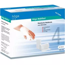 HÖGA-MUBILAST Venda de fijación 4 cmx4 con celofán, 1 ud