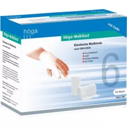 HÖGA-MUBILAST Venda de fijación 6 cmx4 con celofán, 1 ud