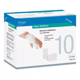HÖGA-MUBILAST Venda de fijación 10 cmx4 con celofán, 1 ud