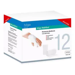 HÖGA-MUBILAST Venda de fijación 12 cmx4 m sin celofán, 20 uds