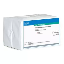 HÖGA-KOMPRESSEN OP 10x20 cm no estéril 8x, 100 uds