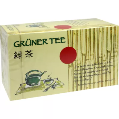 GRÜNER TEE Bolsa de filtro, 20 uds