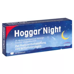 HOGGAR Tabletas nocturnas, 10 unidades