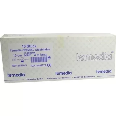 GIPSBINDE Temedia especial 10 cmx3 m, 10 uds