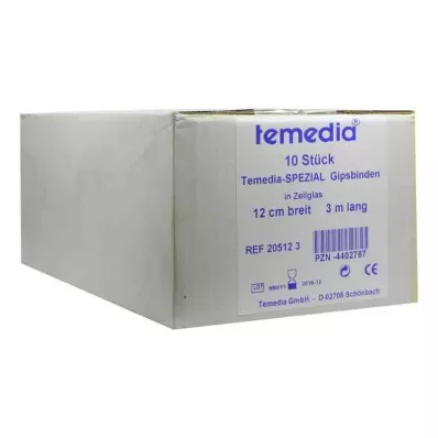 GIPSBINDE Temedia especial 12 cmx3 m, 10 uds