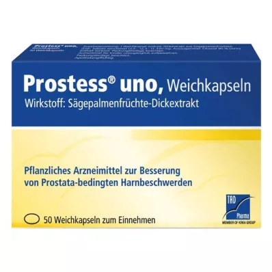 PROSTESS uno cápsulas blandas, 50 uds