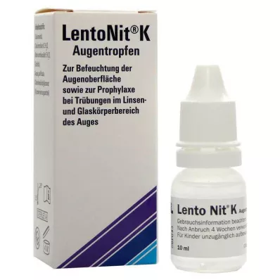 LENTO NIT K Gotas oftálmicas, 10 ml LENTO NIT K Gotas oftálmicas, 10 ml