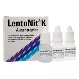 LENTO NIT K Gotas oftálmicas, 3X10 ml