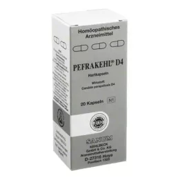 PEFRAKEHL Cápsulas D 4, 20 uds