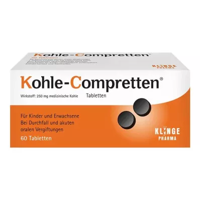 KOHLE Compretten comprimidos, 60 uds
