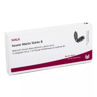 Ampollas Iscucin Abietis St.B, 10x1 ml