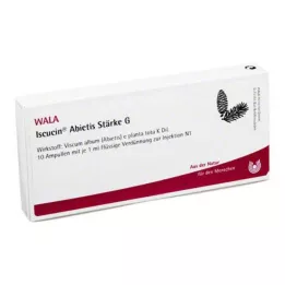 ISCUCIN abietis Ampollas Almidón G, 10X1 ml