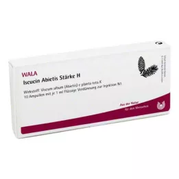 ISCUCIN abietis Ampollas de almidón H, 10X1 ml