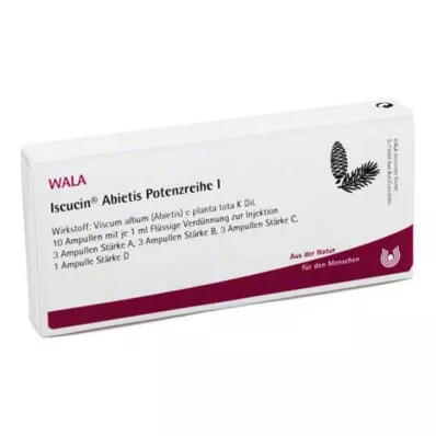 Iscucin Abietis potencia serie I ampollas, 10x1 ml