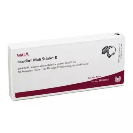 ISCUCIN Almidón mali D Ampollas, 10X1 ml