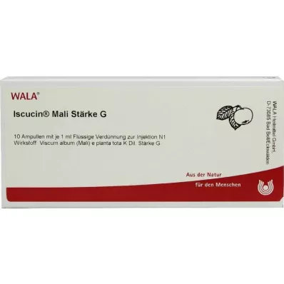 ISCUCIN Almidón mali G Ampollas, 10X1 ml