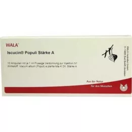 ISCUCIN Ampollas populi Fuerza A, 10X1 ml