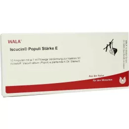 ISCUCIN Ampollas populi Fuerza E, 10X1 ml