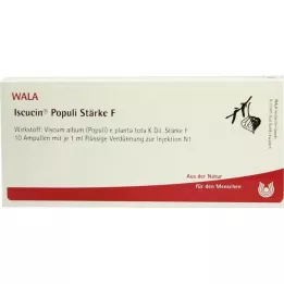 ISCUCIN Ampollas populi Fuerza F, 10X1 ml