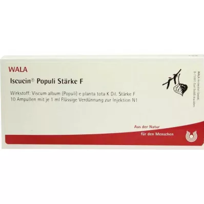 Ampollas Iscucin Populi St.F, 10x1 ml
