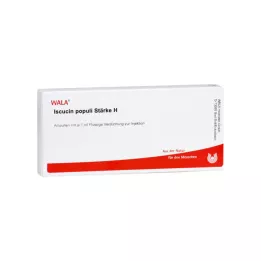 ISCUCIN Ampollas populi Fuerza H, 10X1 ml