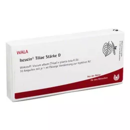 ISCUCIN tiliae Fuerza D Ampollas, 10X1 ml