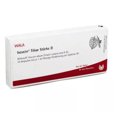 Ampollas Iscucin Tiliae Fuerza D, 10x1 ml