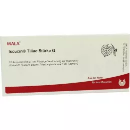 ISCUCIN tiliae Almidón G Ampollas, 10X1 ml