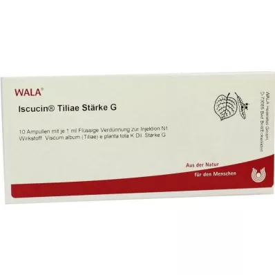 Ampollas Iscucin Tiliae St.G, 10x1 ml