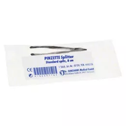 PINZETTE Astilla puntiaguda de 8 cm, 1 ud