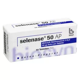 SELENASE 50 AP comprimidos, 50 uds