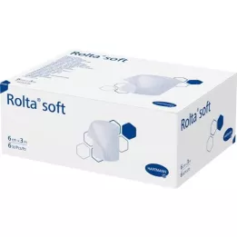 ROLTA venda de algodón sintético suave 6 cmx3 m, 6 uds