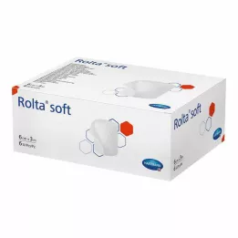 ROLTA venda de algodón sintético suave 6 cmx3 m, 6 uds