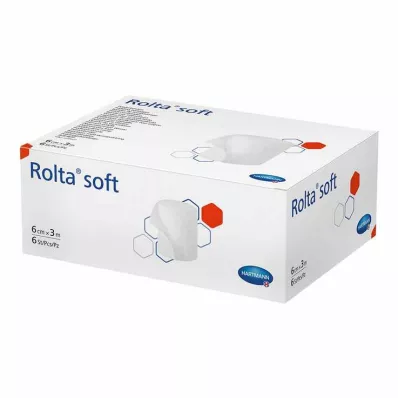 ROLTA venda de algodón sintético suave 6 cmx3 m, 6 uds