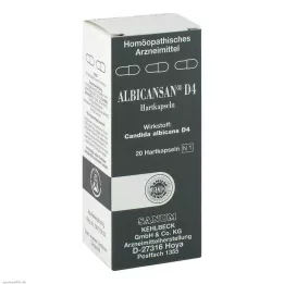 ALBICANSAN D 4 Cápsulas, 20 Cápsulas