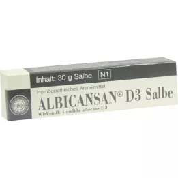 ALBICANSAN Pomada D 3, 30 g